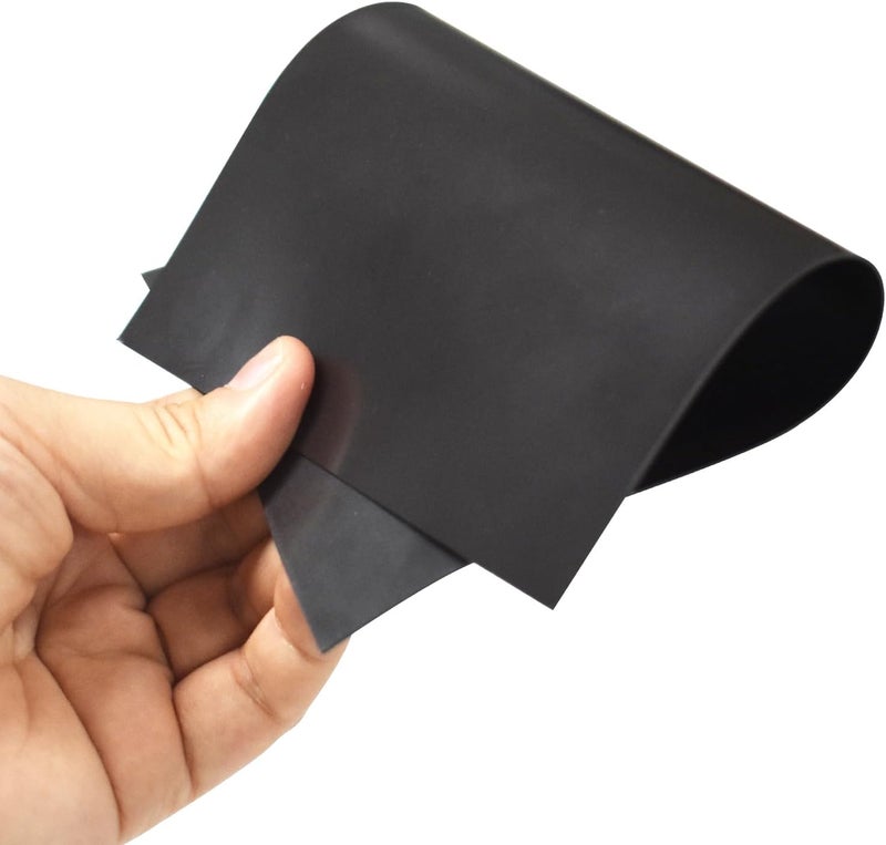 STTMGN 4''x6'' Flexible Plain Magnet Sheets,10PCS 30Mil,Rubber Non-Adhesive Magnetic Sheet for Die Storage,Business Signage,Car,Sticker,Craft Product,Souvenir,Refrigerator Sticker - Image 2